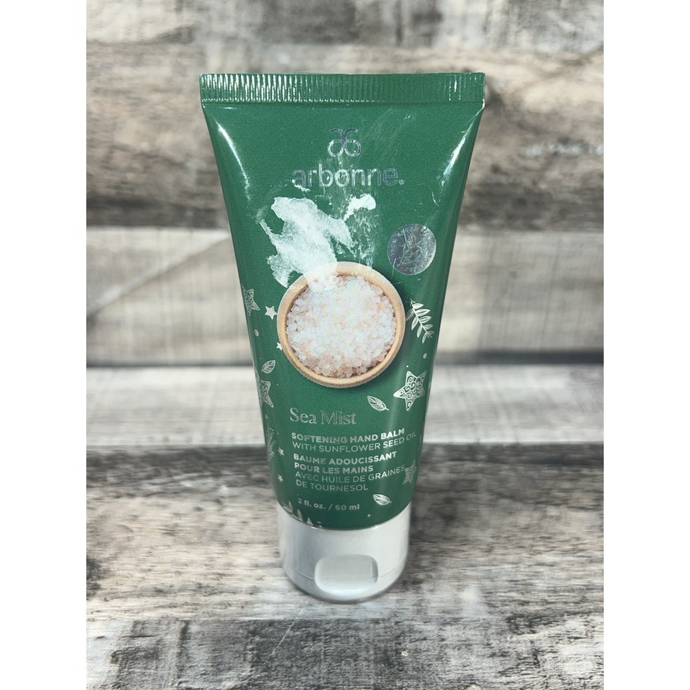 Arbonne Sea Mist Softening Hand Balm 2 Fl Oz
